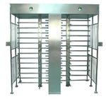 Door access control 304# Stainless steel full height Turnstile gates outdoor