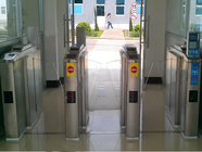 ZKceto Finger print access flap gate for metro stations theme parks,etc