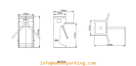 turnstile gates, speed gates, access control turnstile, tripod turnstile,304 stainless ste