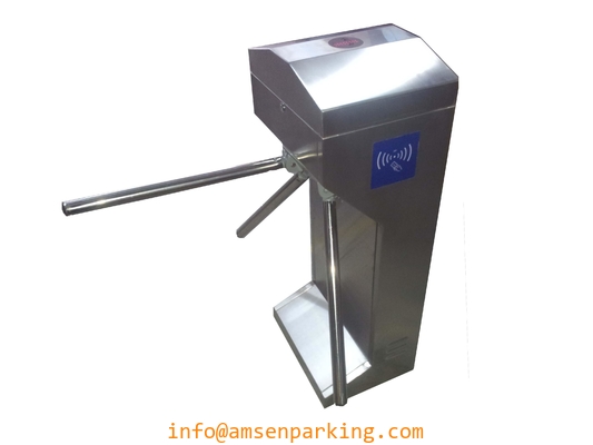 Curved top design tripod turnstile for factory application