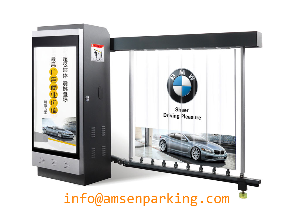 Adertising barrier Gate for high class communities with low adertising cost 100% exposing