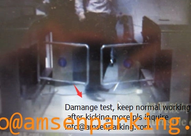 Price reward for damage our robust security access control swing barrier gate SUS304